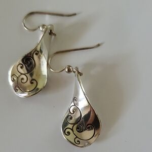 BRIGHTON "Twirl" Teardrop Earrings